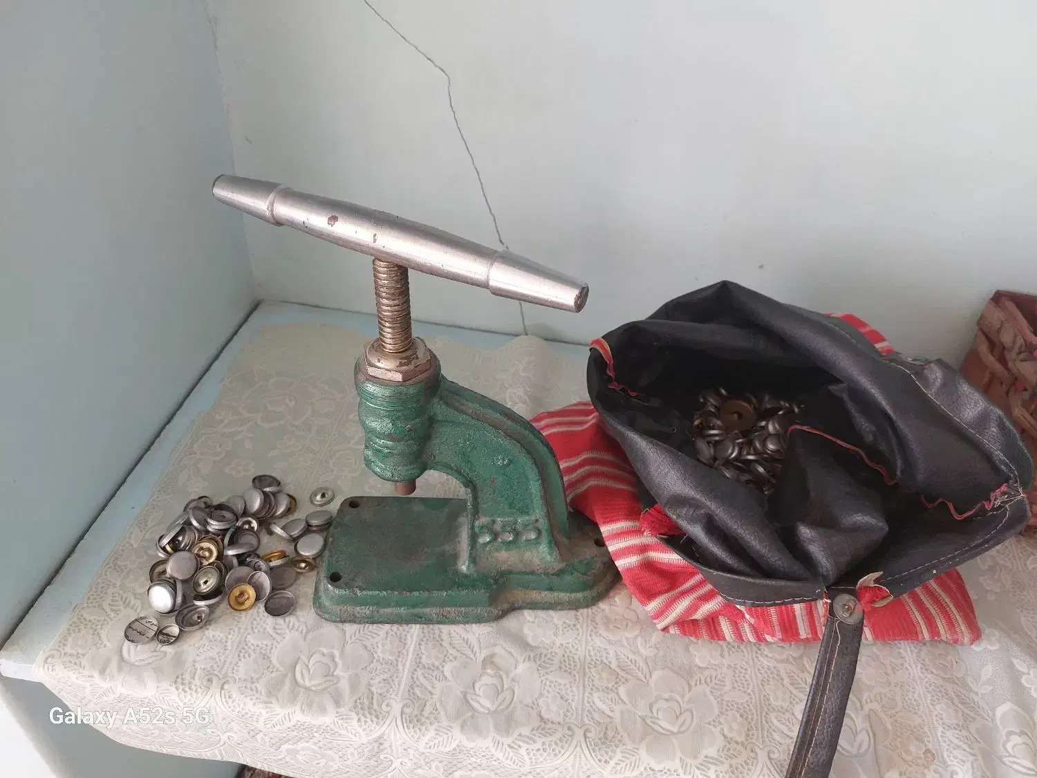 دستگاه منگنه دکمه|لوازم خیاطی و بافتنی|کرمان, |دیوار