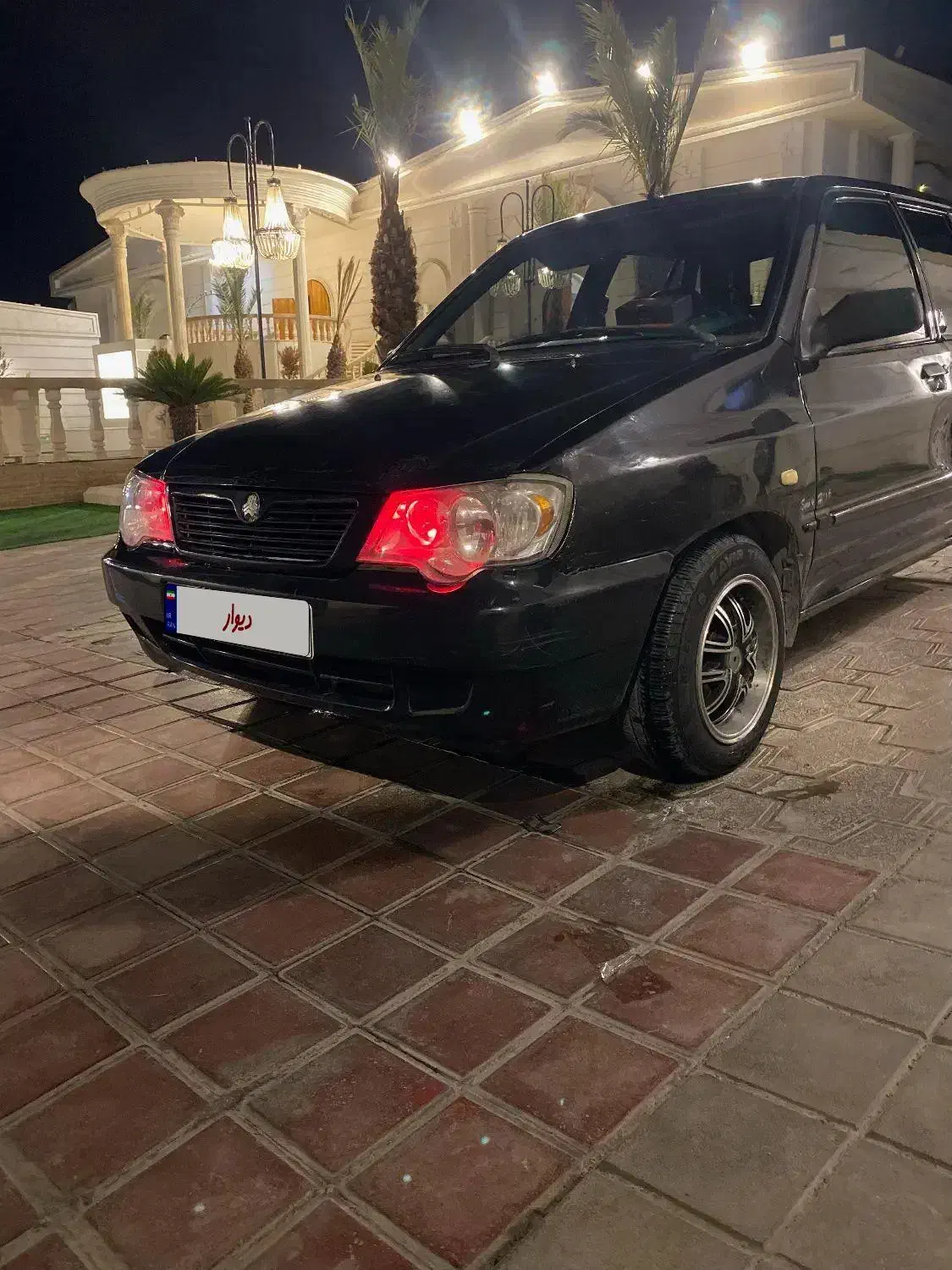 پراید ۱۱۱ مشکی|خودرو سواری و وانت|فولادشهر, سایت صنعتی کاوه|دیوار