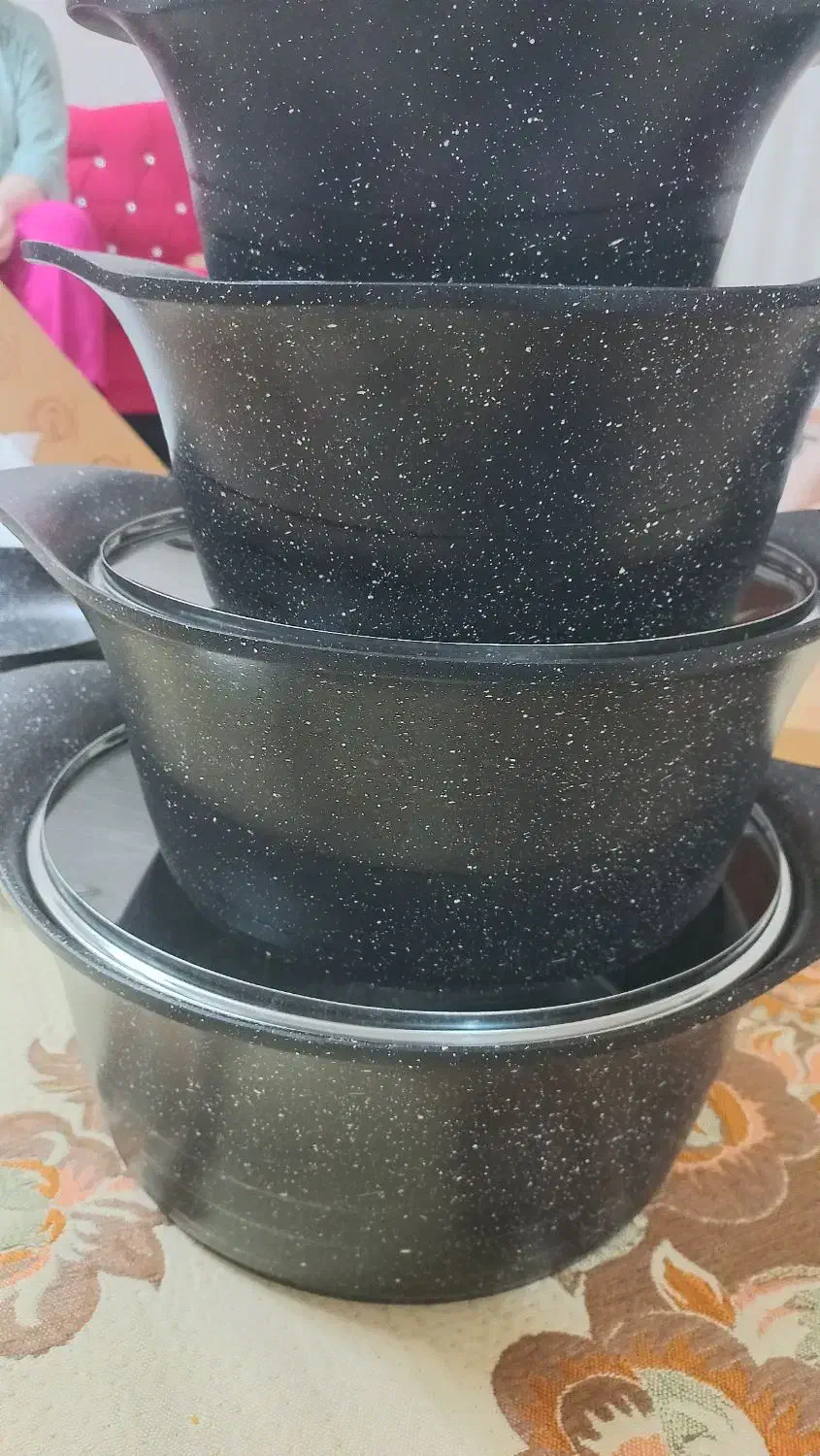 فوری سرویس ۱۱ پارچه قابلمه نونو ضخیم با کیفیت|ظروف پختوپز|ری, حمزهآباد|دیوار