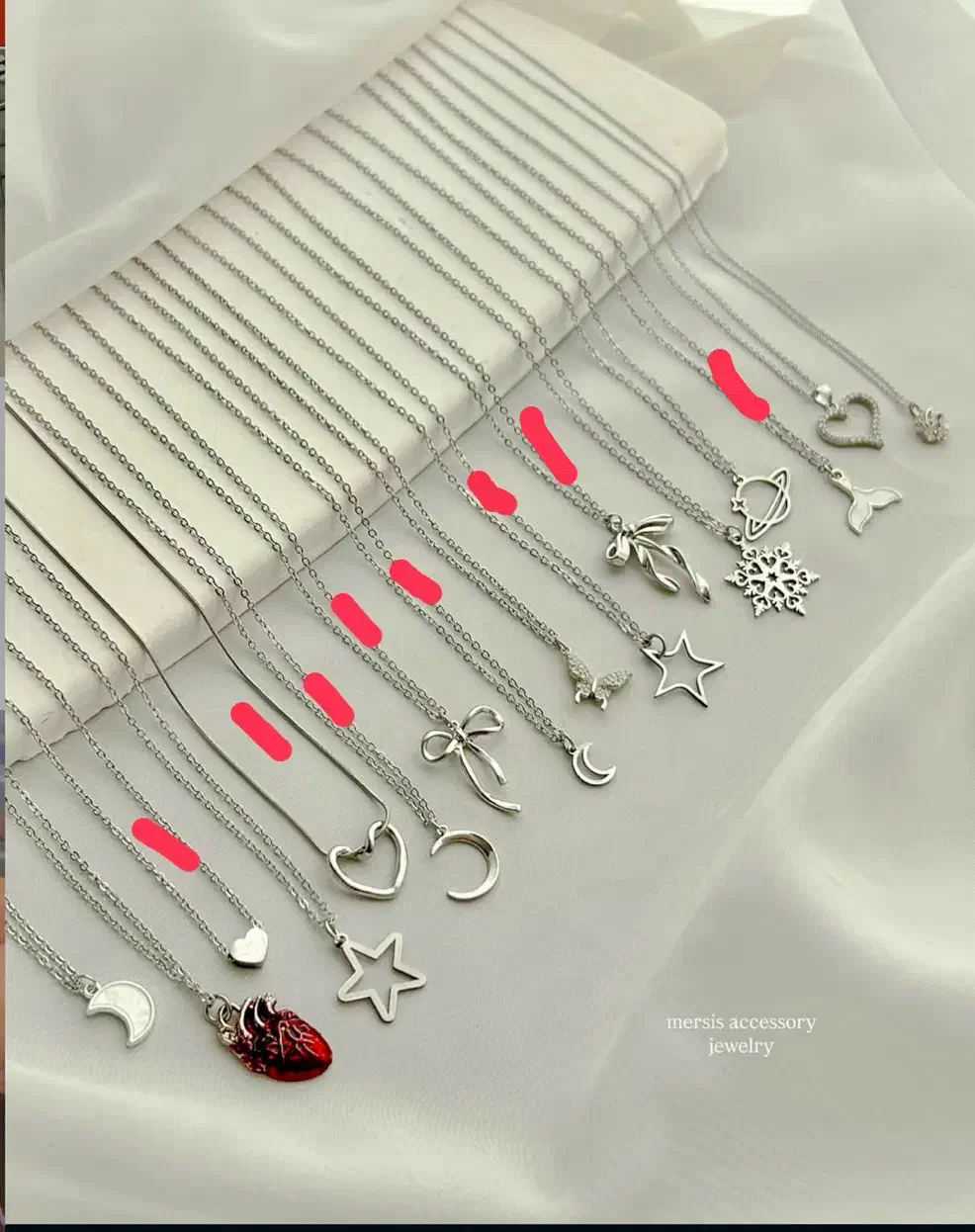 انواع گردنبند های استیل در تمامیه مدل ها|بدلیجات|قم, نیروگاه|دیوار