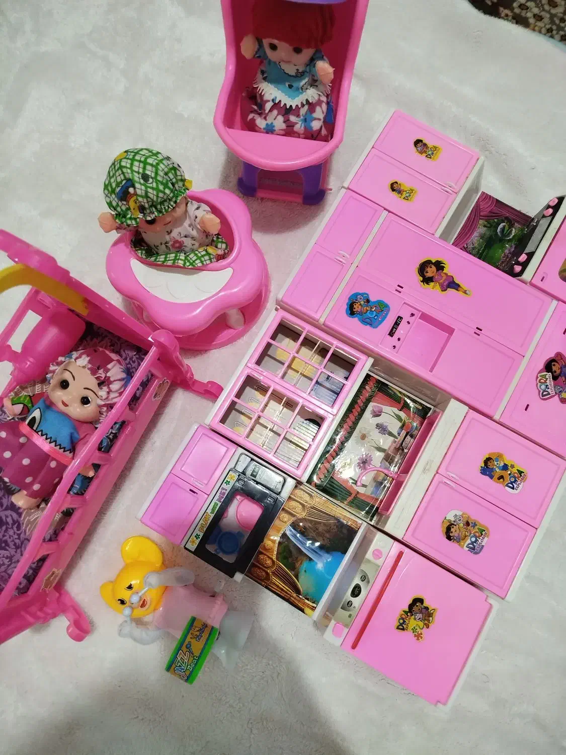 اسباب بازی دخترانه صورتی|اسباب‌بازی بچه|زابل, |دیوار