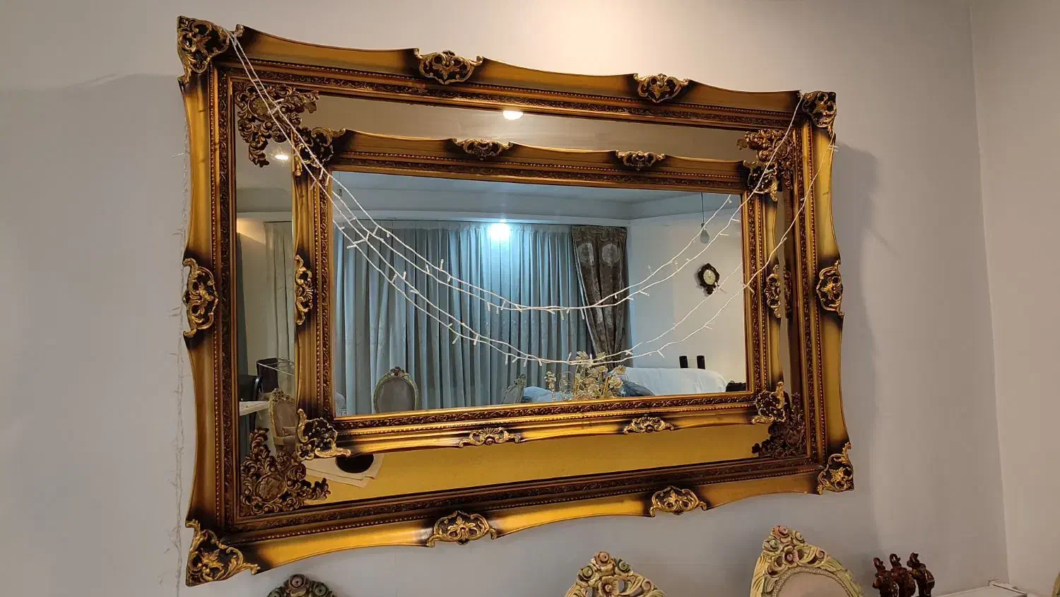 آینه دیواری کلاسیک|آینه|ری, ولی آباد|دیوار