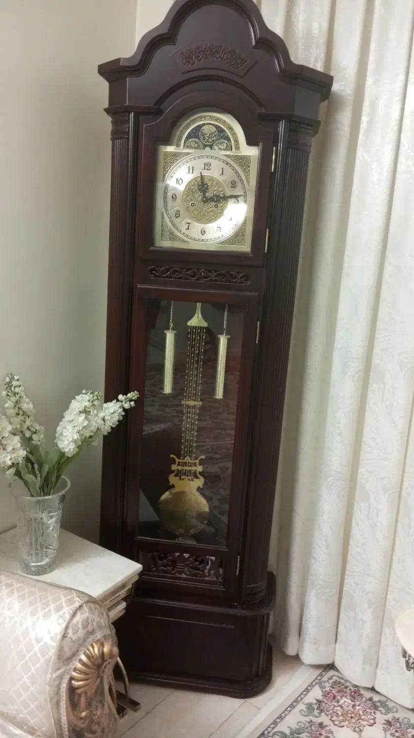 ساعت ایستاده کوکی چوب راش|ساعت دیواری و تزئینی|تهران, شوش|دیوار