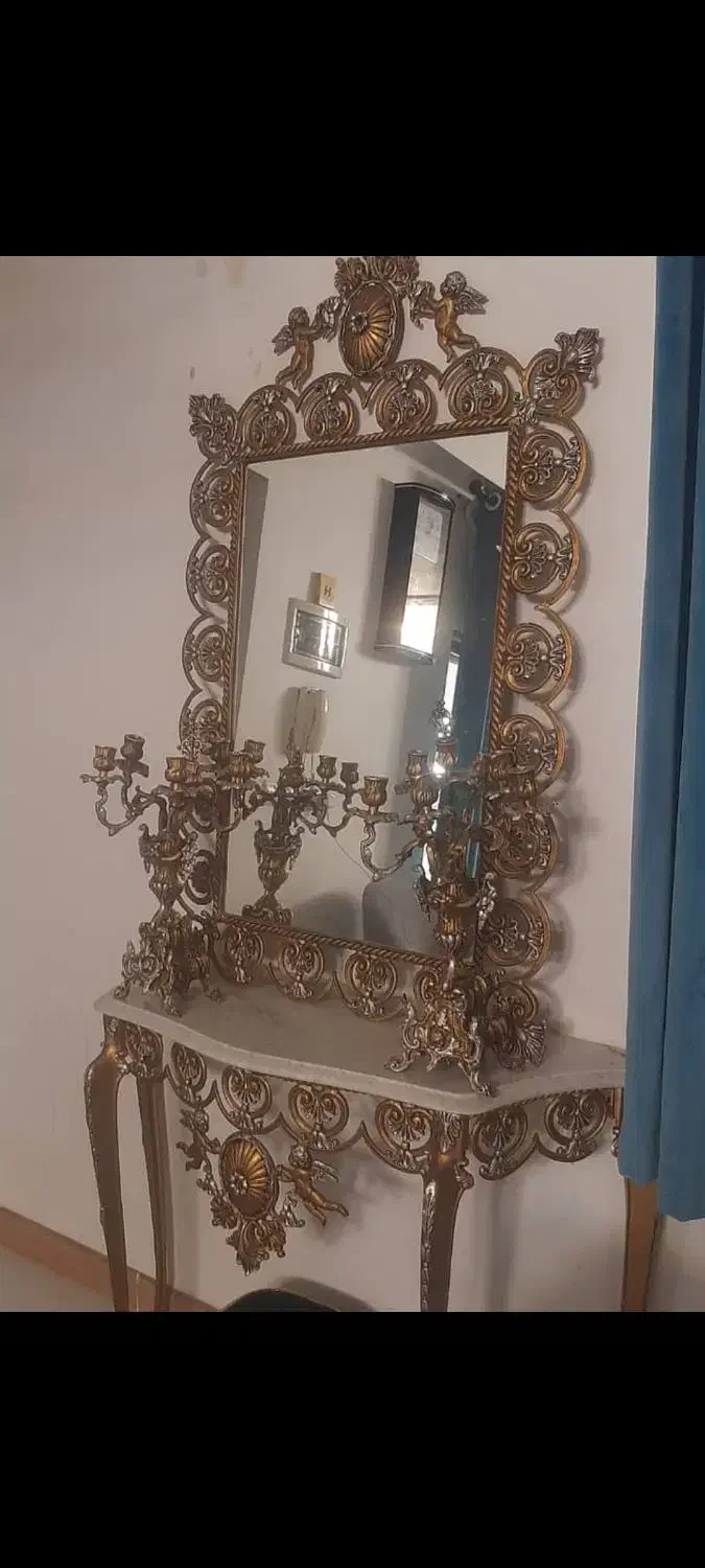 آیین وکنسول|بوفه، ویترین، کنسول|کلاچای, |دیوار