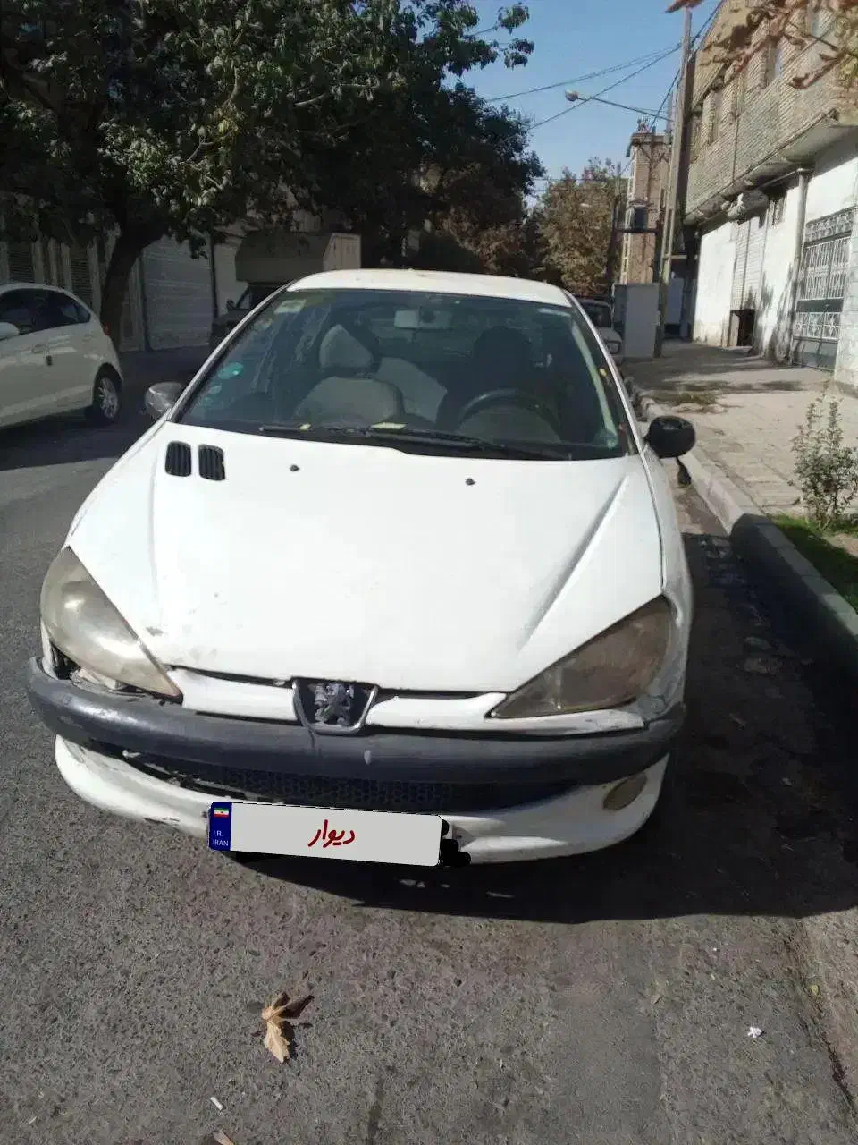 پژو 206سفید|خودرو سواری و وانت|مشهد, فدک|دیوار