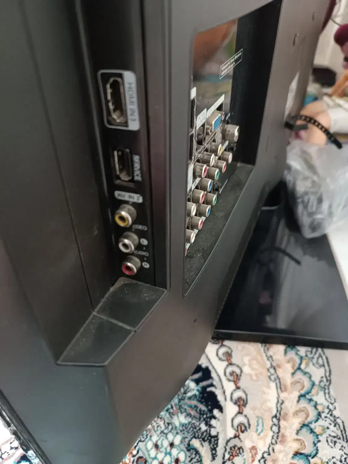 تلویزیون ۴۰اینچ اصل کره|تلویزیون و پروژکتور|چمستان, |دیوار