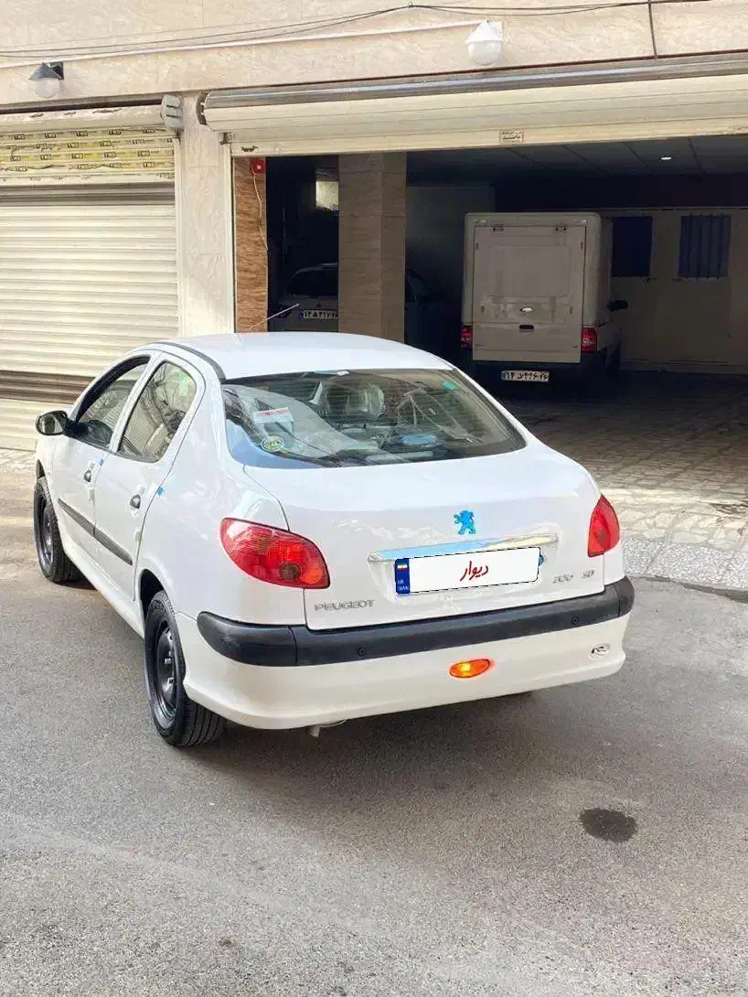 ۲۰۶ sb اس دی v8 مدل 95 کم کارکرد|خودرو سواری و وانت|رشت, یخسازی|دیوار