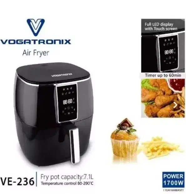 سرخ کن VOGATRONIX|اجاق گاز و لوازم برقی پخت‌وپز|بندرعباس, |دیوار