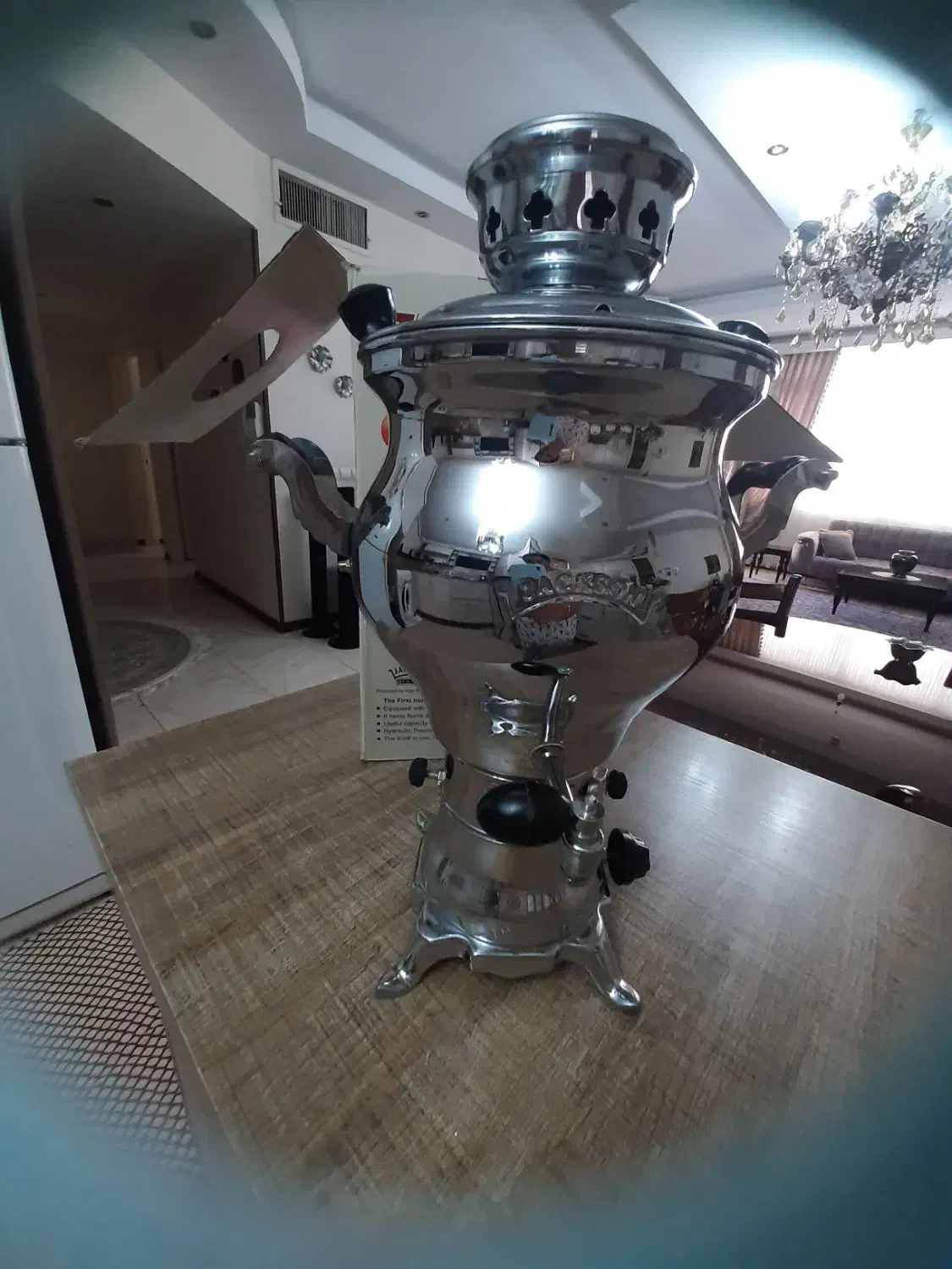 سماور گازی ۶ لیتری کاملا نو|سماور، چایساز، قهوهساز|کرج, گوهردشت|دیوار