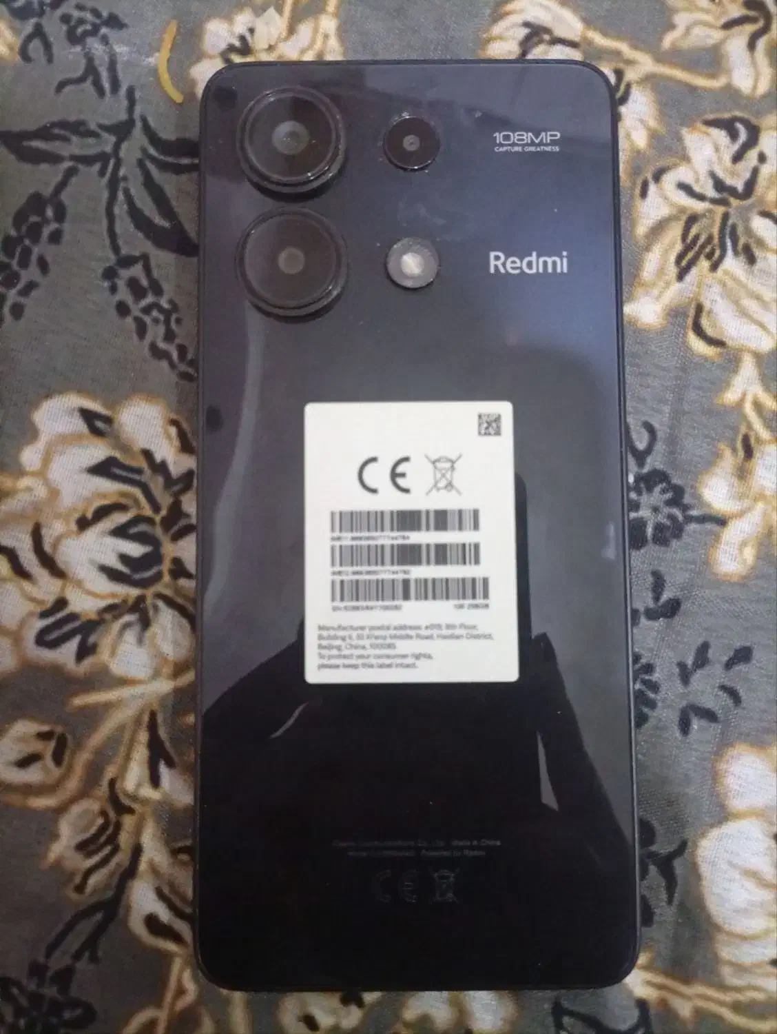 شیائومی Redmi Note 13 با حافظهٔ ۲۵۶ گیگابایت|موبایل|مسجد سلیمان, |دیوار