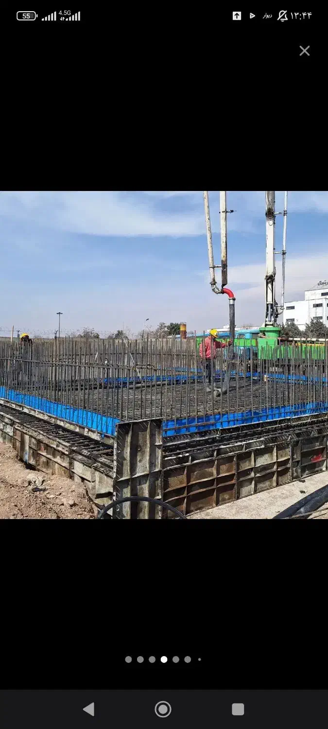 آرماتوربندی فونداسیون دیوار برش|خدمات پیشه و مهارت|زنجان, |دیوار