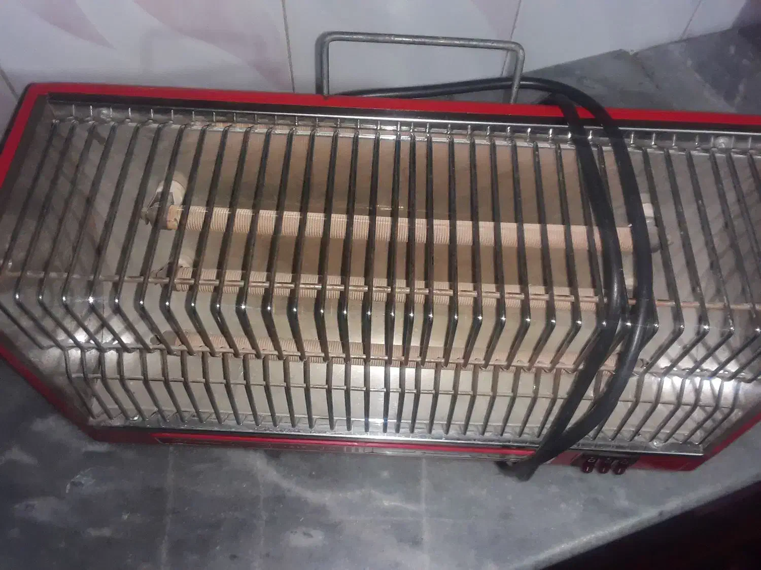 بخاری برقی سه شعله|بخاری، هیتر، شومینه|میانه, |دیوار