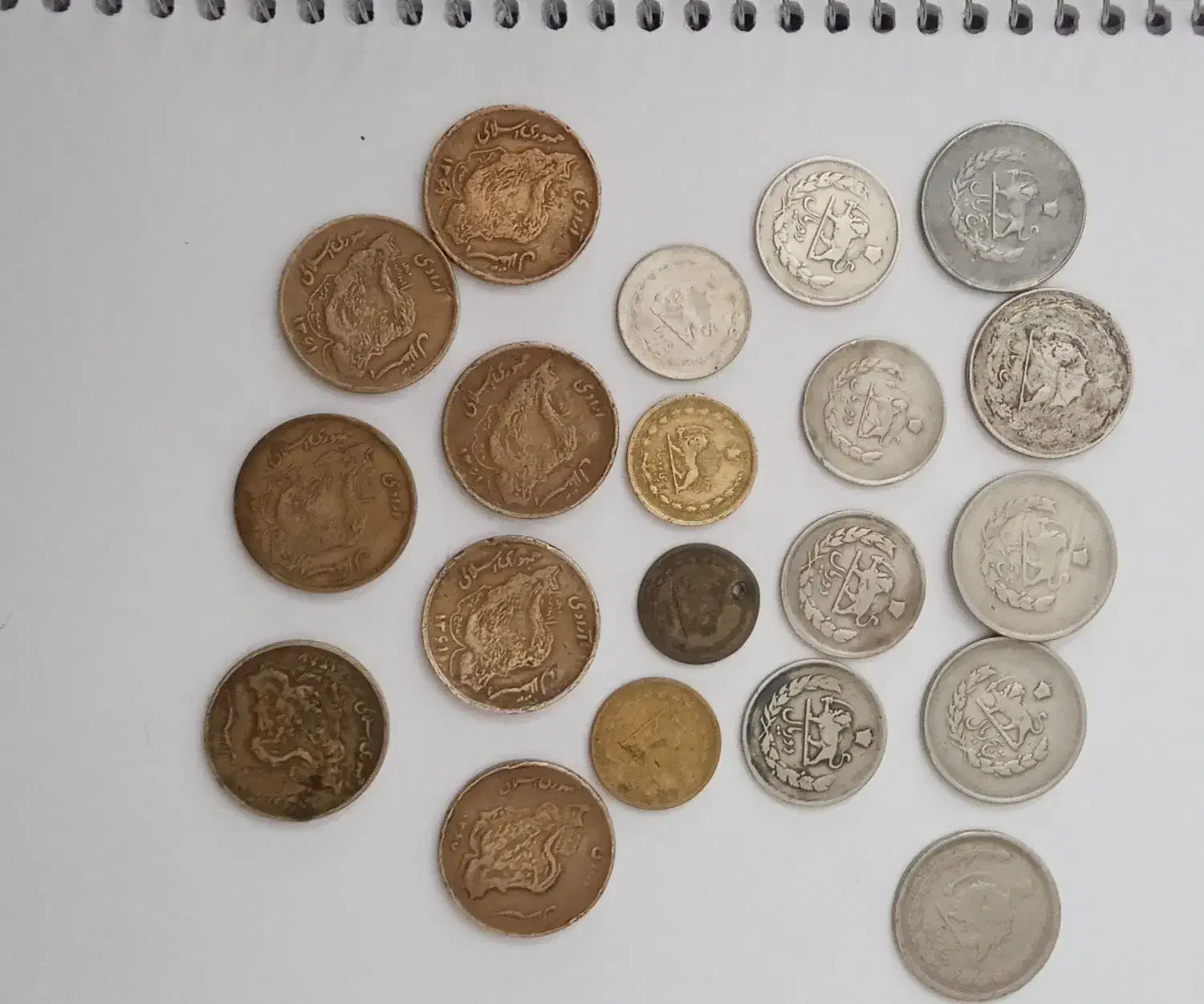 سکه های قدیمی|کلکسیون سکه، تمبر، اسکناس|ارومیه, |دیوار