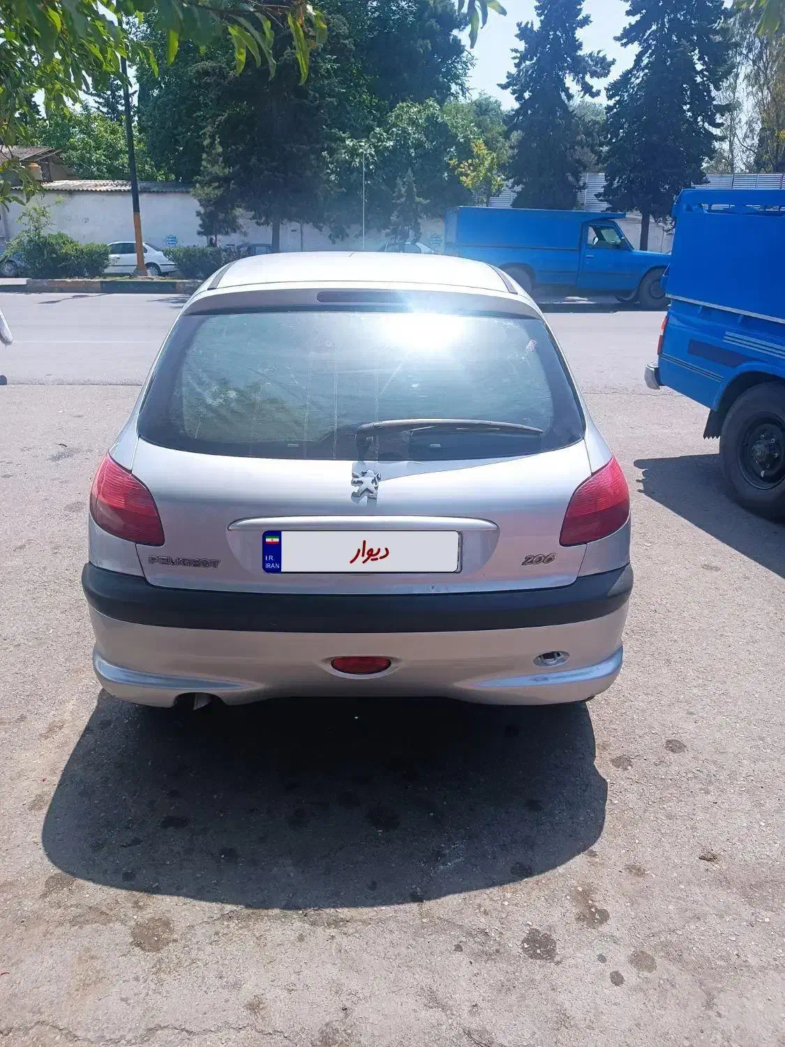 206تیپ2 بدونه رنگ|خودرو سواری و وانت|گتاب, |دیوار