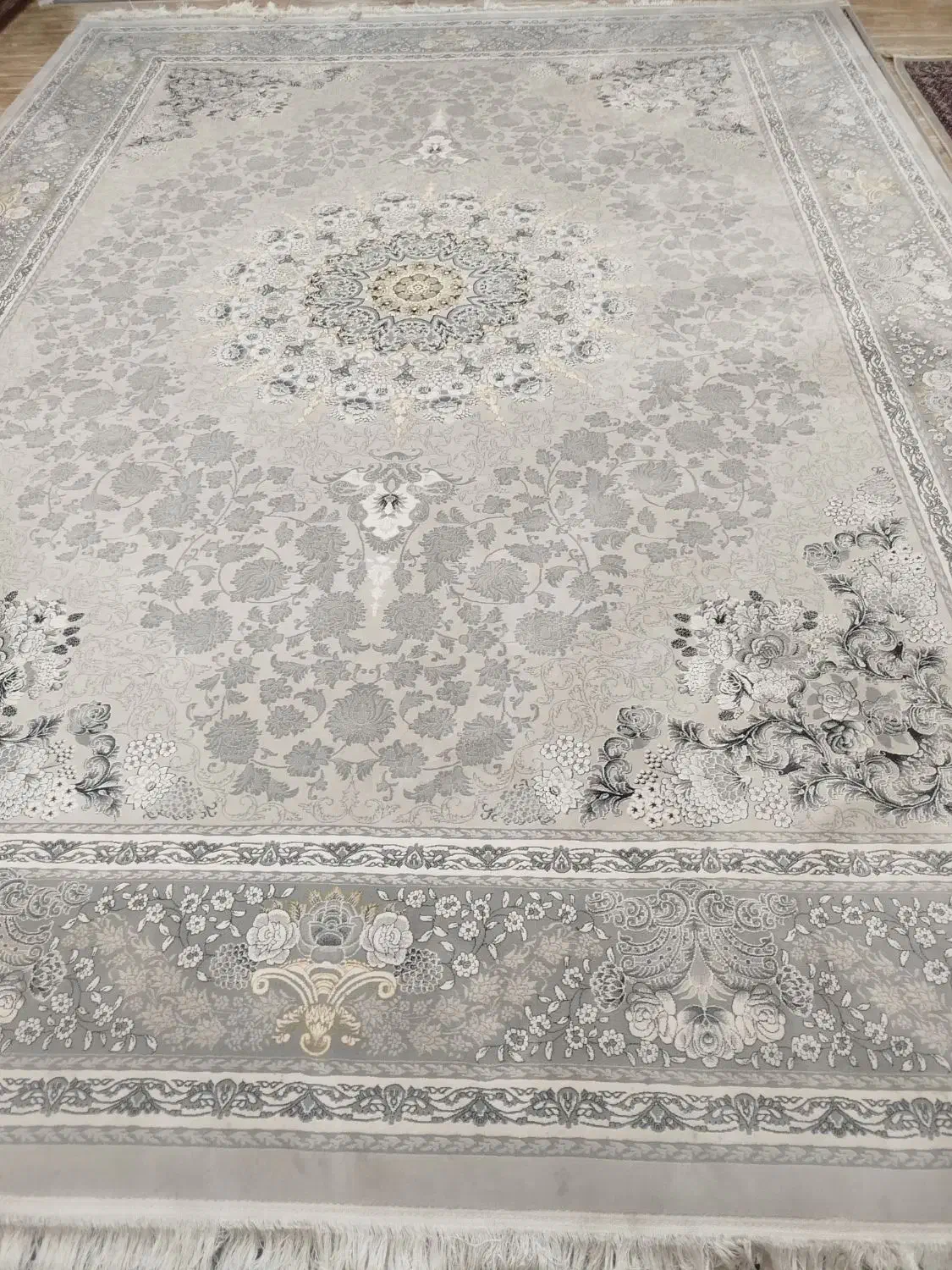 جفت فرش ۱۲متری هزار شانه اصل درحد نو|فرش|فاضل آباد, |دیوار