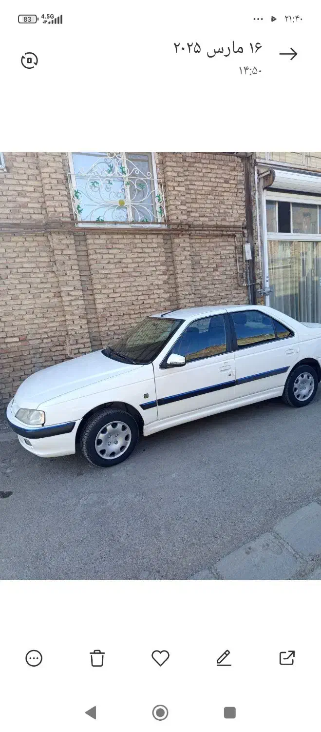 پژو پارس مدل۹۳/دوگانه کارخانه|خودرو سواری و وانت|پارسآباد, |دیوار