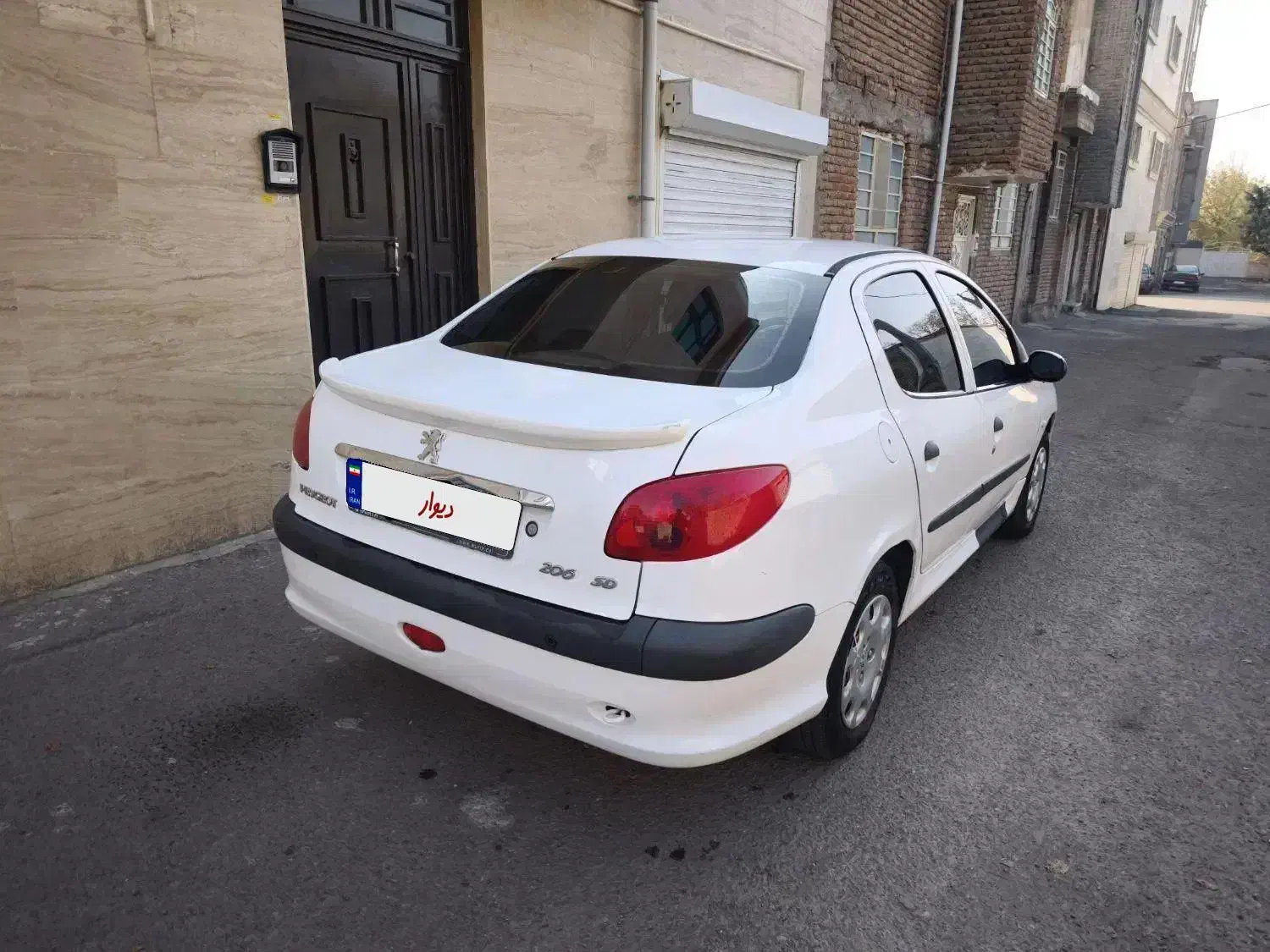 فروش ۲۰۶ صندوقدار|خودرو سواری و وانت|مراغه, |دیوار