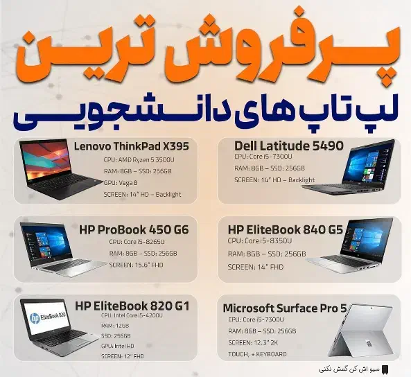 فروش لپ تاپ نو واستوک برندهای معتر|رایانه همراه|تهران, آرژانتین|دیوار