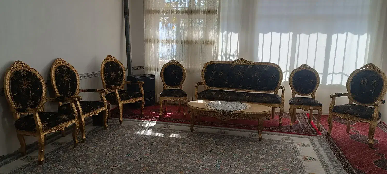 مبل سلطنتی|مبلمان خانگی و میز عسلی|جوانرود, |دیوار