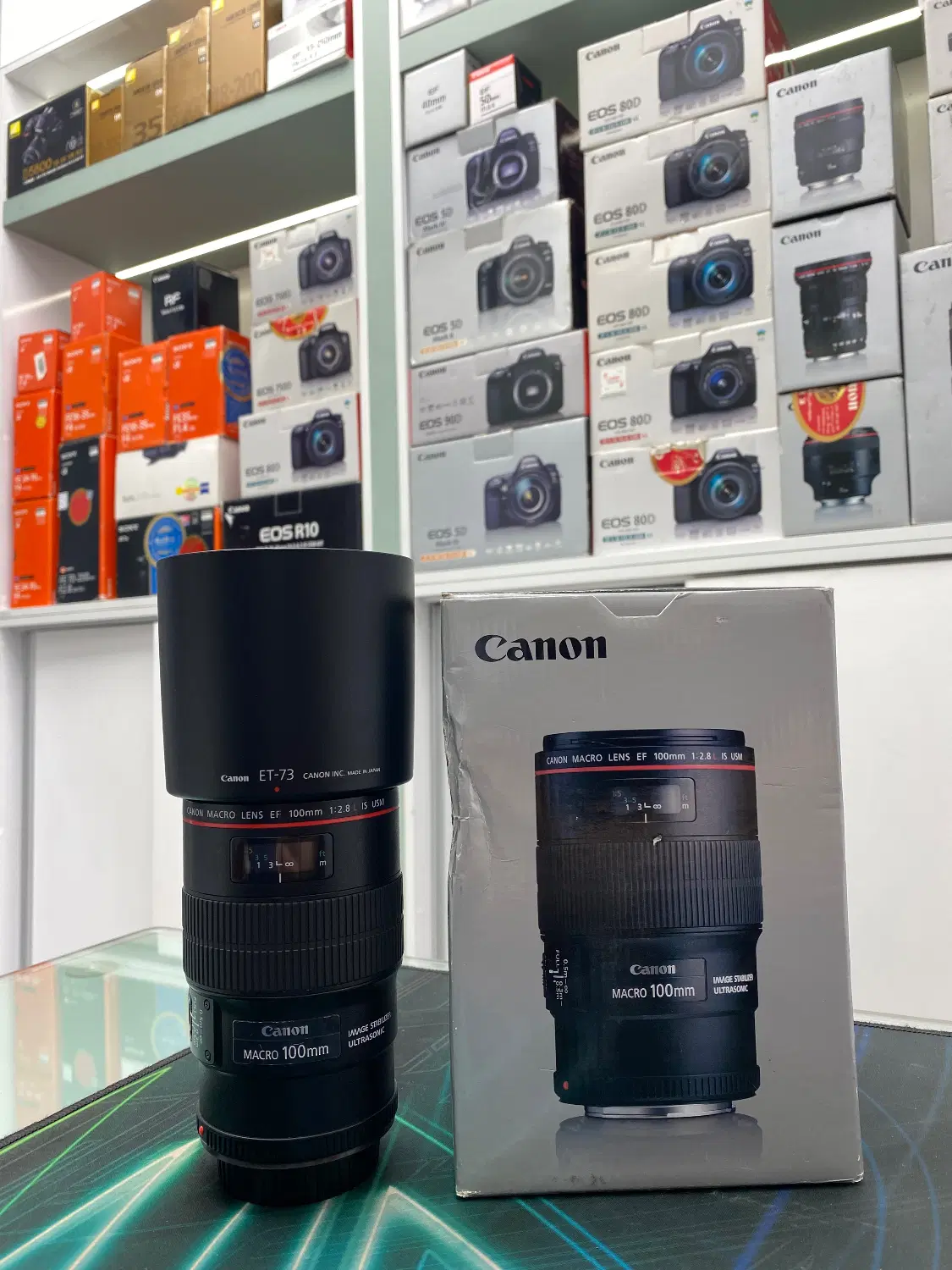 لنز canon 100 macro|دوربین عکاسی و فیلم‌برداری|تهران, پامنار|دیوار
