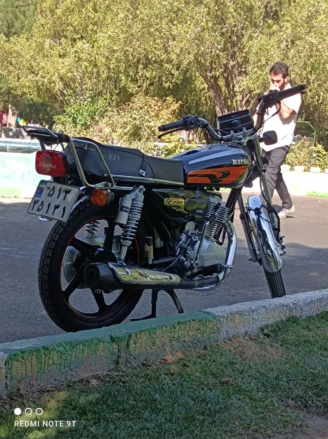 موتور احسان 200 مدل 97|موتورسیکلت|همدان, |دیوار