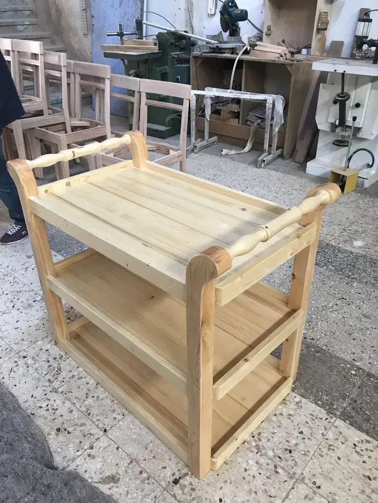 ترولی چوبی ثابت و چرخدار|آرایشگاه و سالن‌های زیبایی|مشهد, توس (بلوار توس)|دیوار