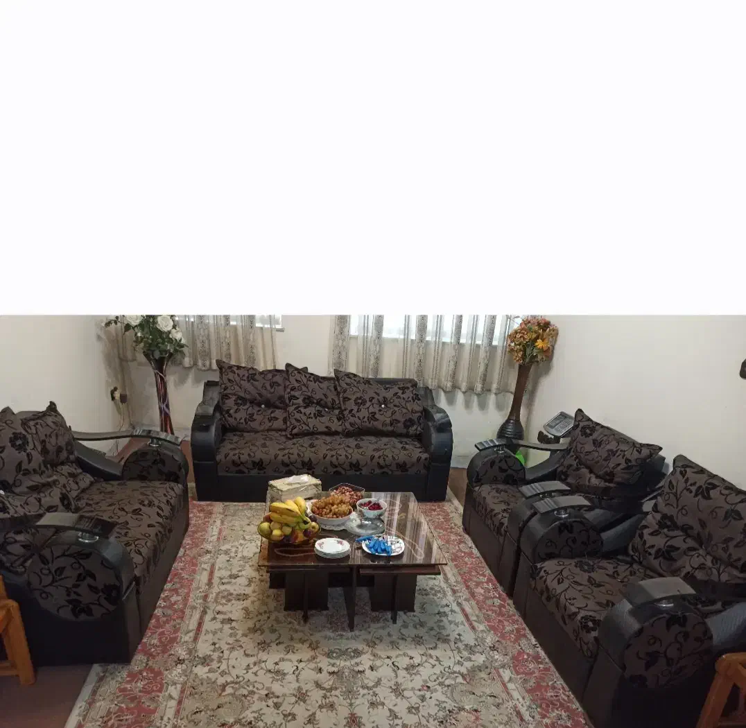 مبل ۷ نفره|مبلمان خانگی و میز عسلی|آستانه اشرفیه, |دیوار