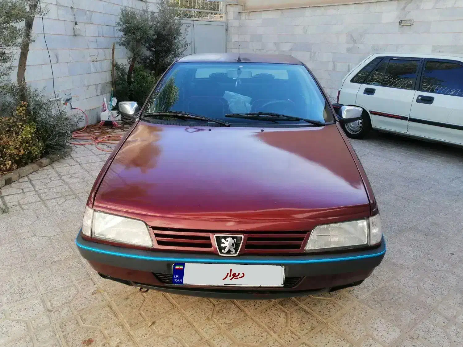 فروش پژو عنابی 1800 انژکتوردوررنگ|خودرو سواری و وانت|اندیشه, اندیشه فاز ۳|دیوار