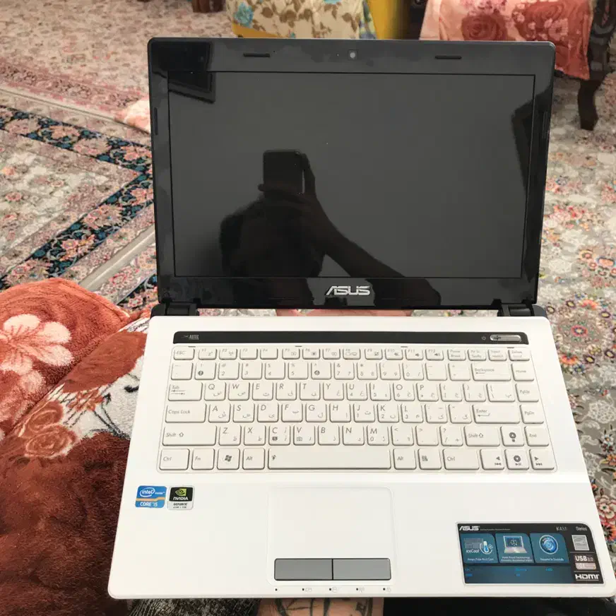 لپ تاپ ایسوس k43sd کاستوم شده|رایانه همراه|کرج, پارک علم و فناوری البرز|دیوار