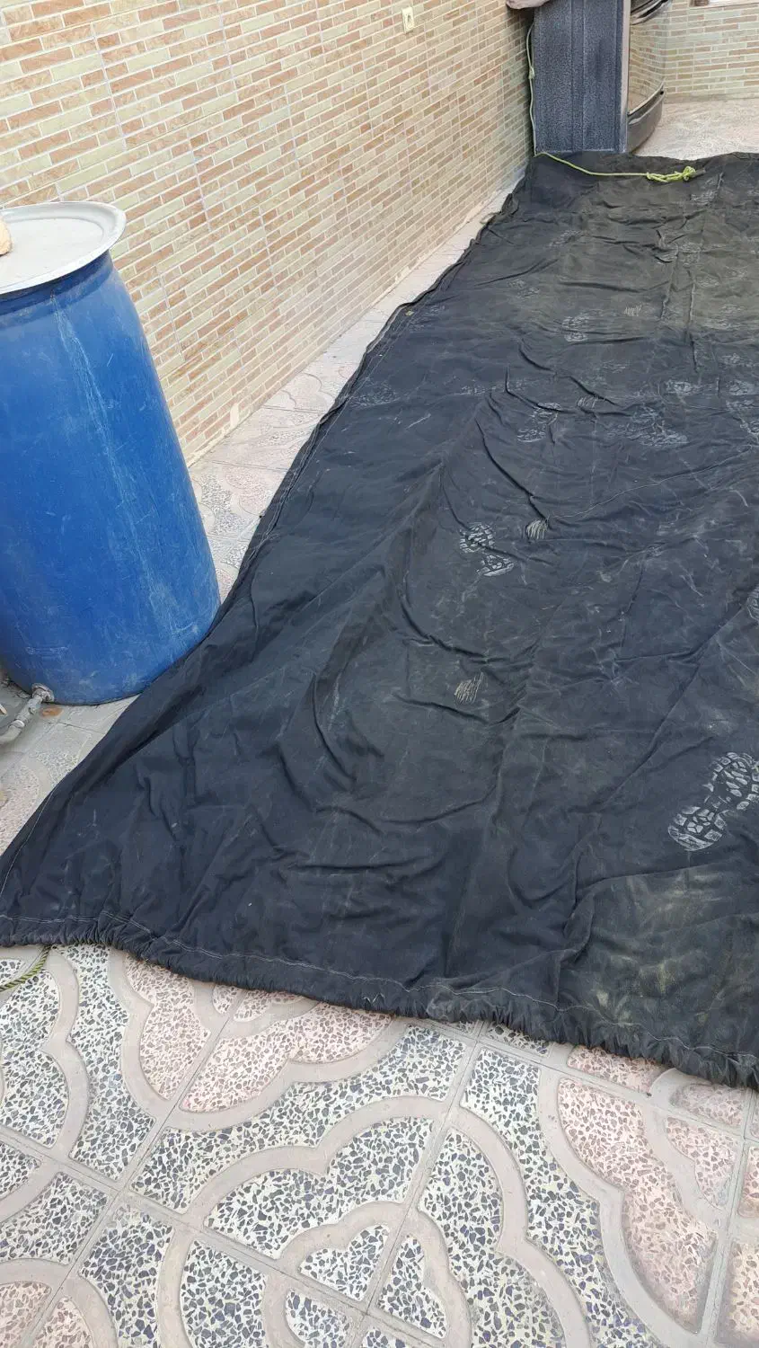 چادر برزنتی ۵در۴۳۰۳ماه کار کرده|قطعات یدکی و لوازم جانبی|پیر بکران, |دیوار