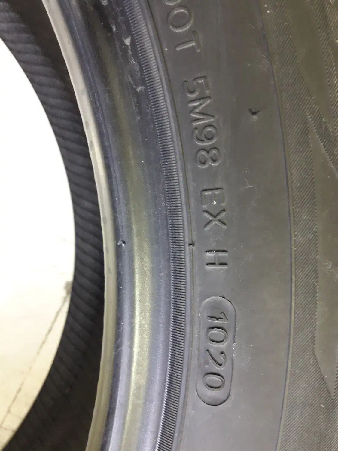 فروش لاستیک کارکرده هانکوک شماره ۱۹ سال تولید ۲۰۲۰|قطعات یدکی و لوازم جانبی|اصفهان, مفتح|دیوار