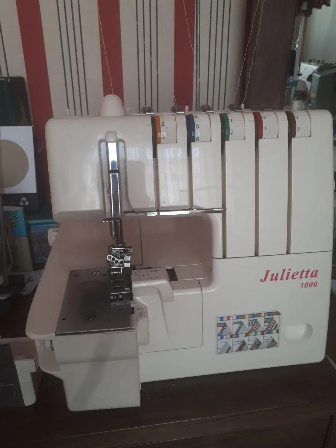میاندوز ۵نخ ژولیتا ۳۰۰۰|چرخ خیاطی و ریسندگی|شهریار, شهرک شاهد|دیوار