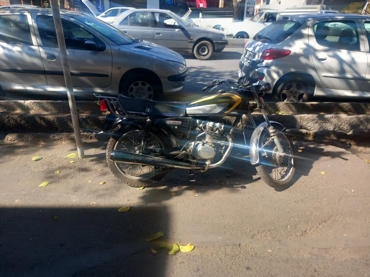 هندا۱۲۵|موتورسیکلت|قزوین, |دیوار