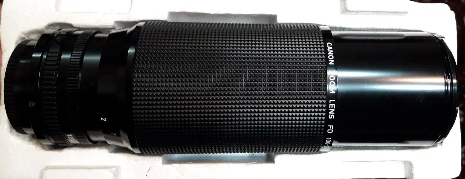 لنز دوربین کانن FD 100-300 ZOOM|دوربین عکاسی و فیلم‌برداری|گنبد کاووس, |دیوار