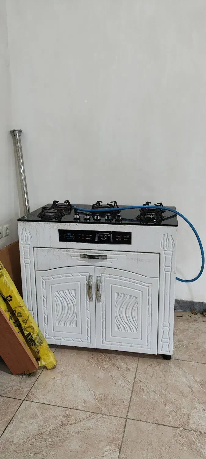 گاز 5 شعله سالم|اجاق گاز و لوازم برقی پخت‌وپز|رشت, جانبازان|دیوار