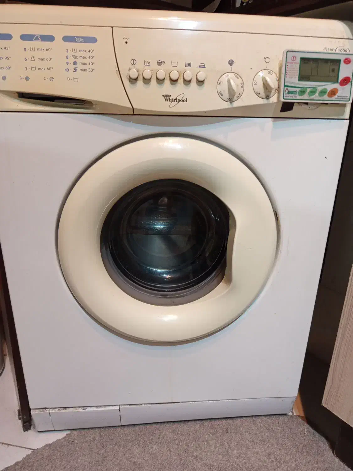 لباس شویی ویرپول|ماشین لباسشویی و خشک‌کن لباس|طرقبه, |دیوار