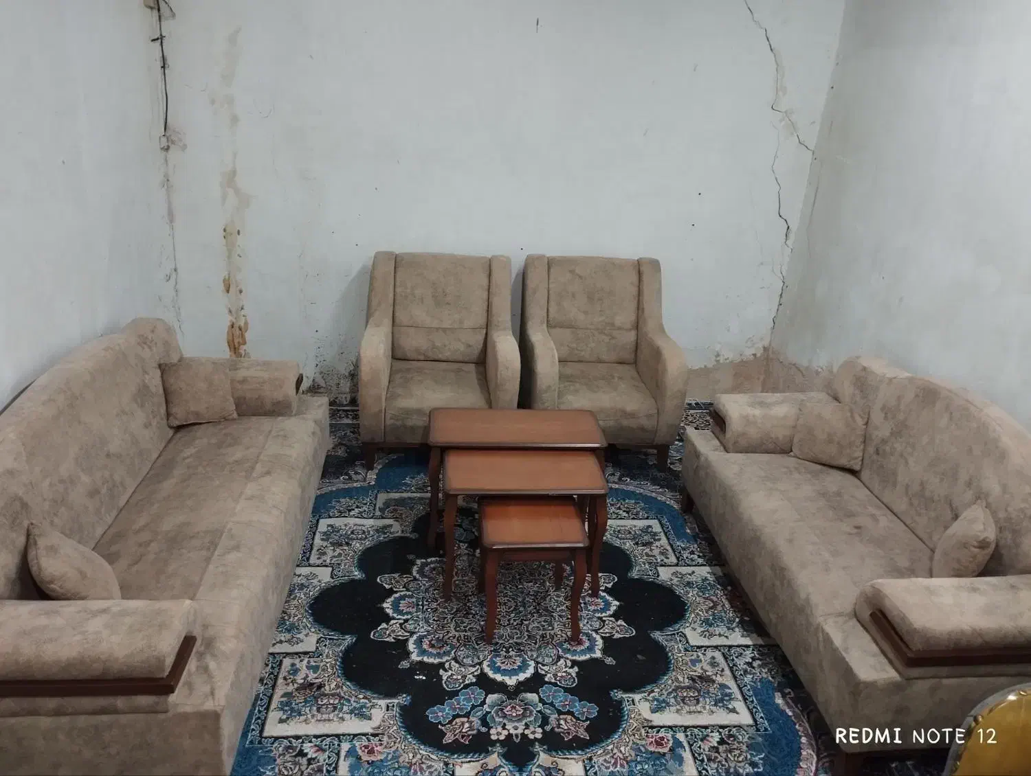 مبل۷نفره چستر سالم درحدنو|مبلمان خانگی و میز عسلی|مشهد, خواجه ربیع|دیوار