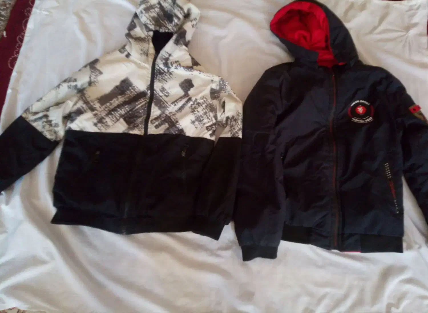 دو عدد کاپشین پسرانه در حد نوع|لباس|پارس‌آباد, |دیوار