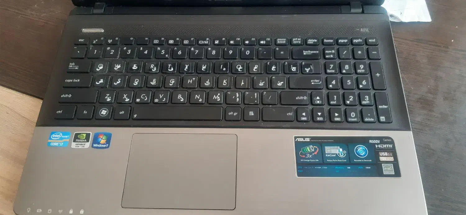 لپ تاپ ایسوز نسل ۳|رایانه همراه|قائن, |دیوار