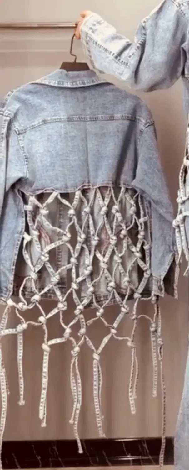 کت جین ربسه ای|لباس|کرمان, |دیوار