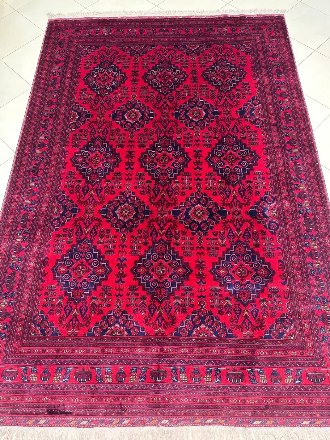 فرش دستبافت کرک 6متری/اقساط/پرو درمنزل|فرش|مشهد, راهنمایی|دیوار