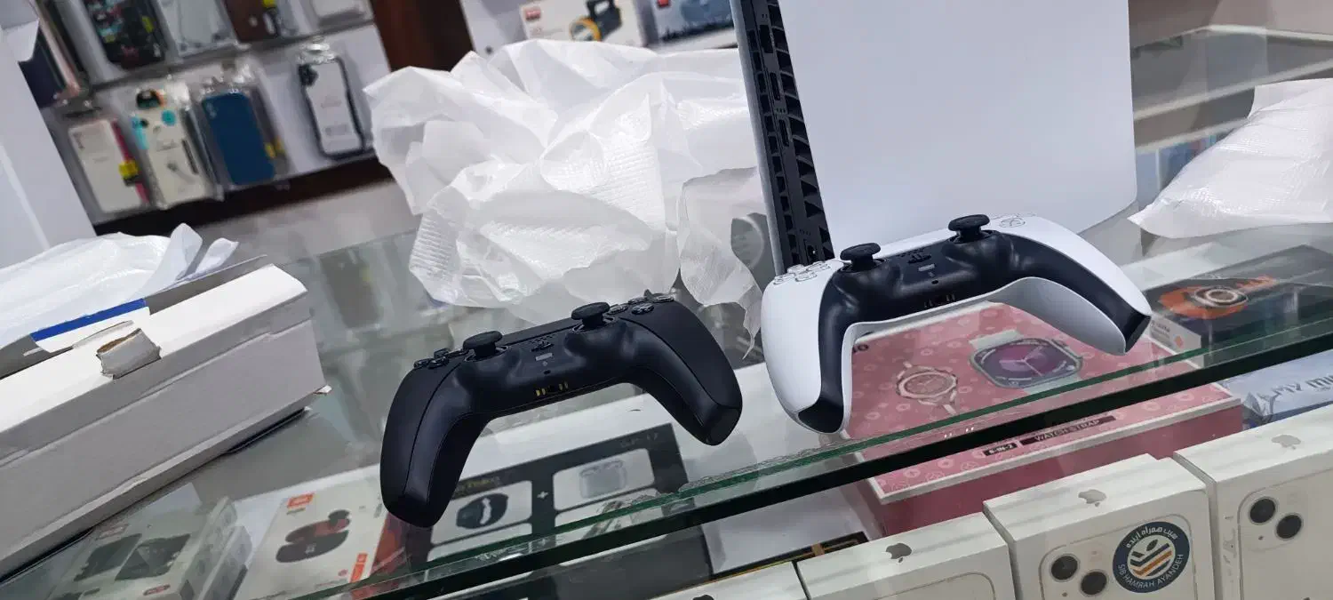 ps5اسلیم فول بازی با دو دسته|کنسول، بازی ویدئویی و آنلاین|سیرجان, |دیوار