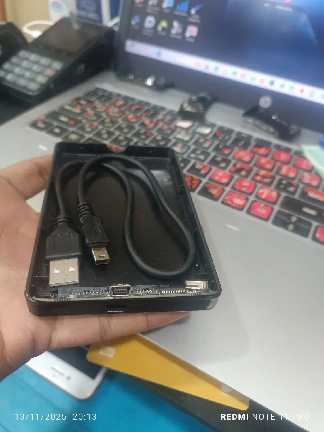 قاب تبدل هارد اینترنال به اکسترنال|قطعات و لوازم جانبی رایانه|دلوار, |دیوار