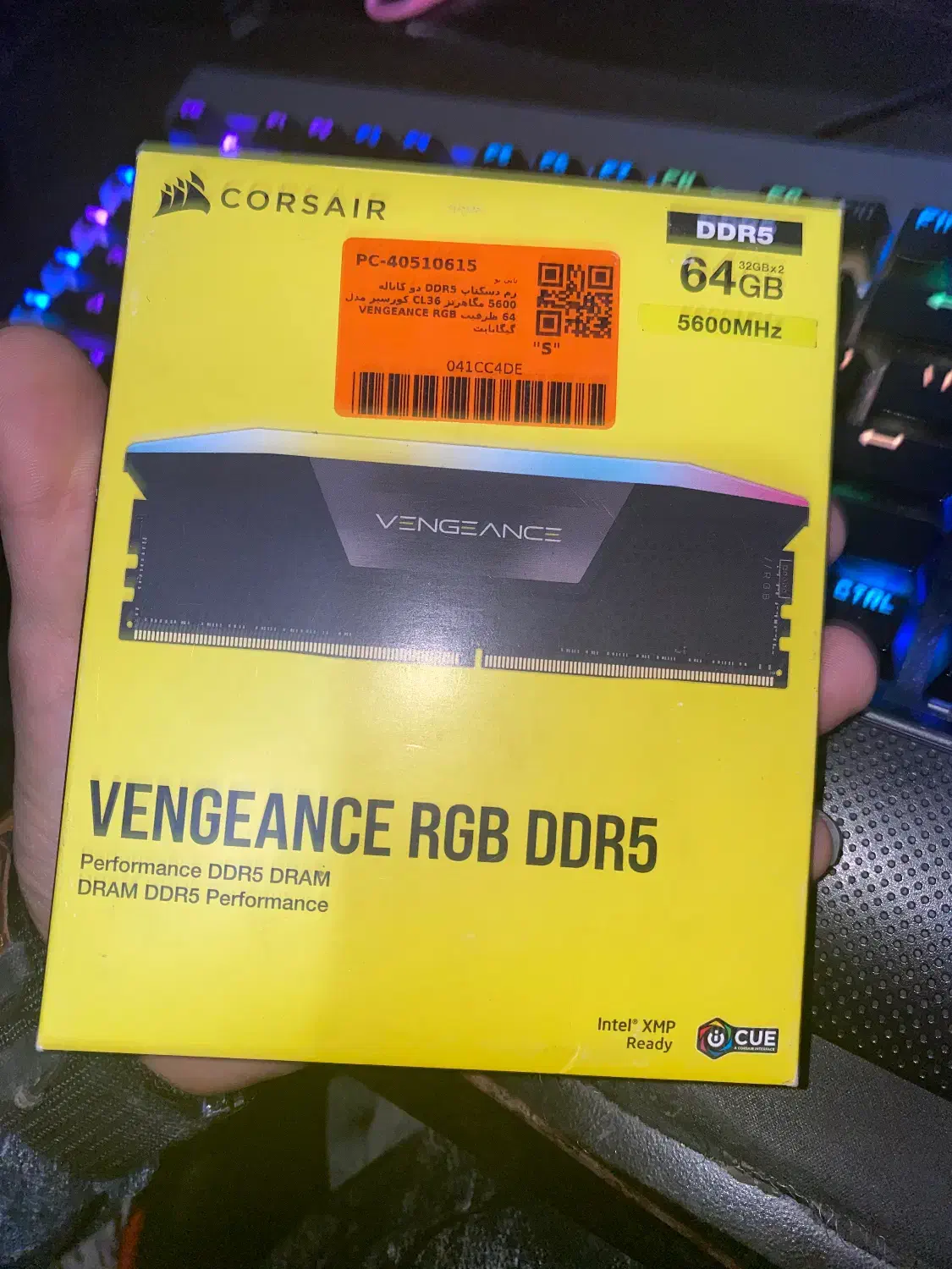 رم 64 Crosair DDR5|قطعات و لوازم جانبی رایانه|شیراز, درکی|دیوار