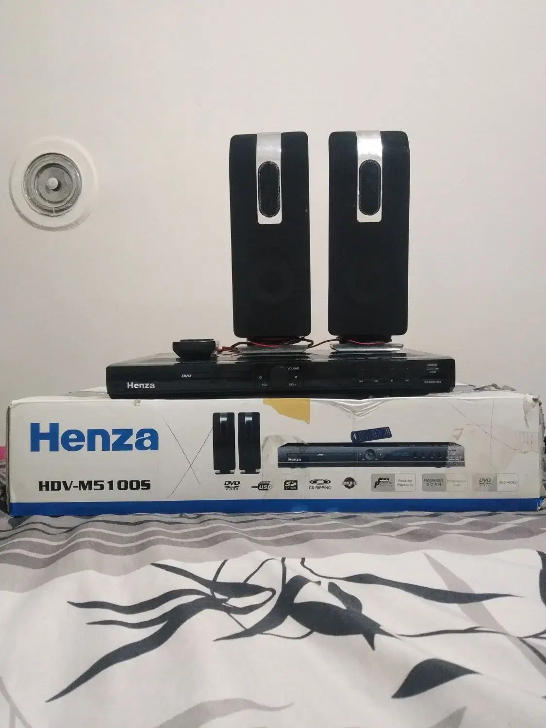 دی وی دی پلیر هنزا|پخشکننده DVD و ویدیو|مشهد, شهید بهشتی|دیوار