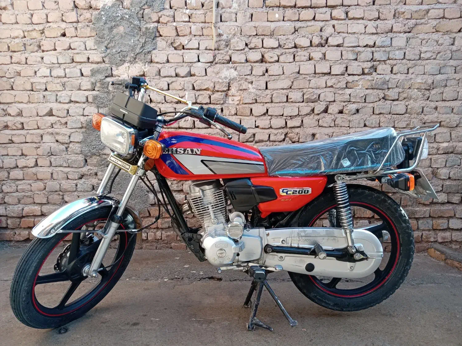 احسان 200 درحد 1403|موتورسیکلت|تربت جام, کاریز نو سفلی|دیوار