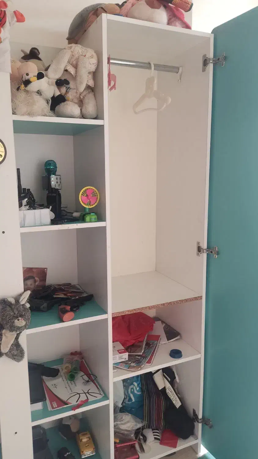 تخت و کمد کودک|تخت و سرویس خواب|رشت, کوی مهر|دیوار