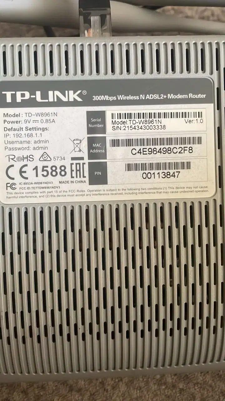 مودم TP-LINK|مودم و تجهیزات شبکه|اصفهان, خانه اصفهان|دیوار
