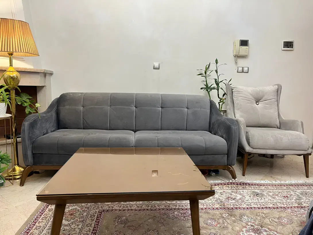 یک دست مبل ۹ نفره|مبلمان خانگی و میز عسلی|تهران, مجیدیه|دیوار