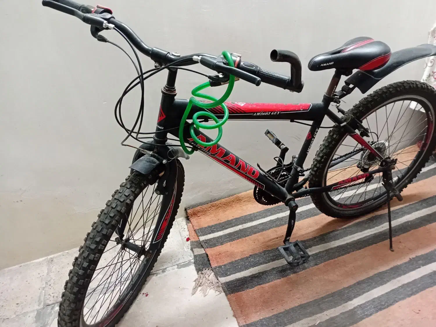 دوچرخه دنده ای تمیز|دوچرخه، اسکیت، اسکوتر|نوده خاندوز, |دیوار